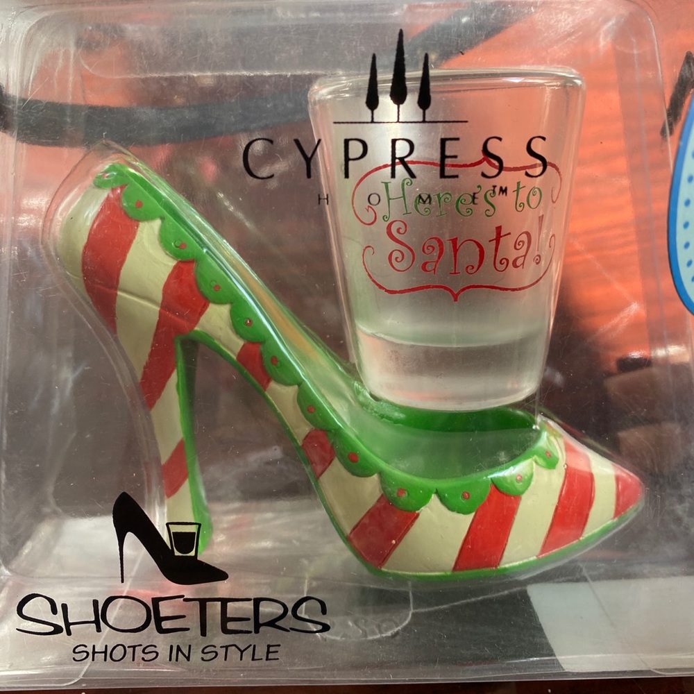Santa Shot Glass - Picture 2 of 2